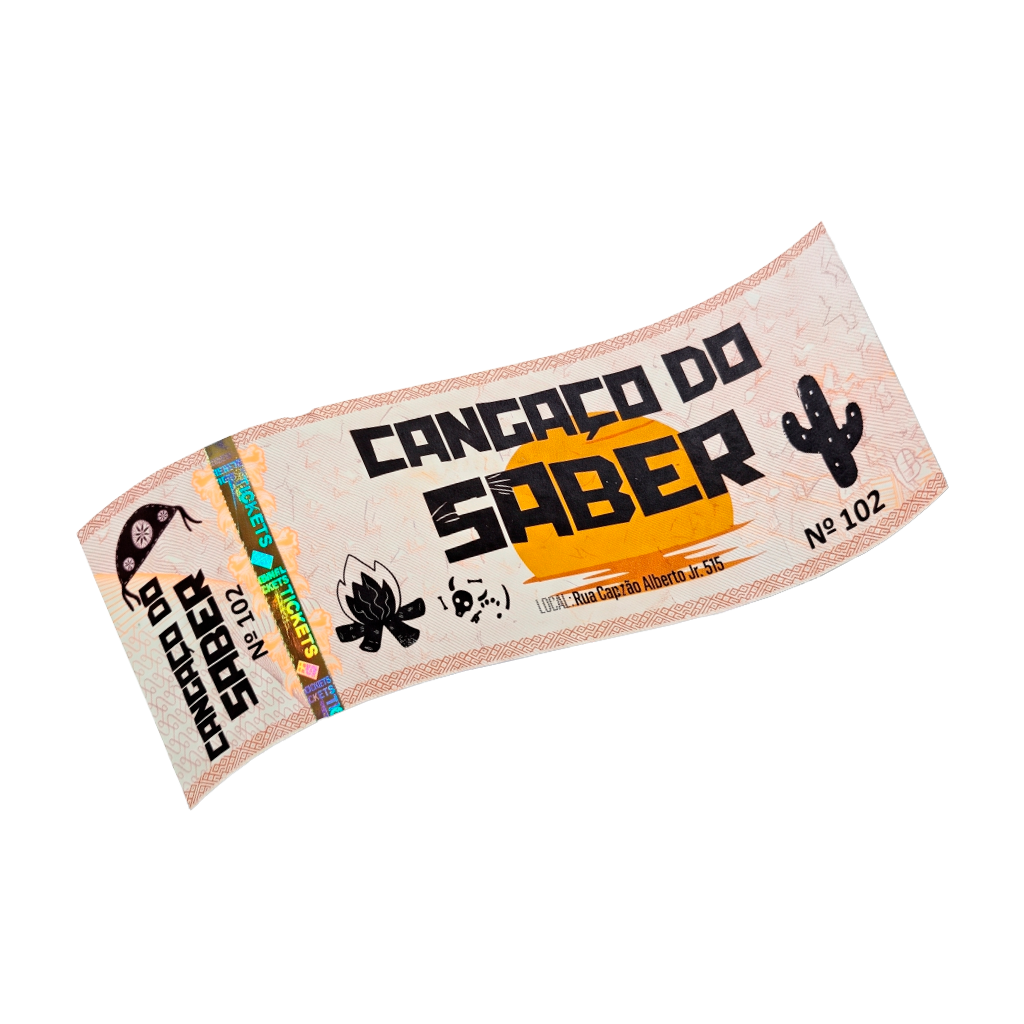 Ingressos em Papel Moeda